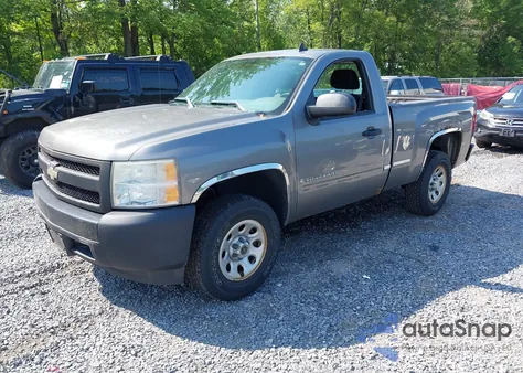 2008 Chevrolet Silverado 1500 Work Truck из США, поврежденный, VIN 1GCEC14X68Z130513